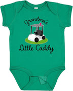 inktastic Grandma's Little Caddy Golf Baby Bodysuit by Inktastic
