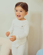 moimoln 6M-8Y Modal Cotton Solid Soft Breathable Baby Toddler Boys Girls Snug - Image 5
