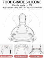 Baby Bottles, Anti Colic Breastfeeding Bottles - Image 8