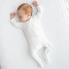 KYTE BABY Unisex Rayon Made From Bamboo Zippered Rompers 0-24 Months - Image 6