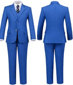 Boys' Formal Suit Set Adjustable Waist Suits - Image 4