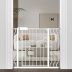 WAOWAO Baby Gate 33.86-38.55" Extra Wide Pressure Mounted Walk Through Swing by WAOWAOBABYSAFETYPRODUCTS