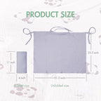 2-Pack Muslin Nursing Covers for Breastfeeding - Image 8