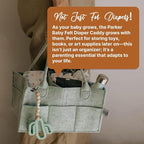 Parker Baby Diaper Caddy - Image 7