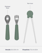 Lalo Big Bites Kids Dinnerware Full Set - Image 5