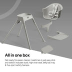 Mompush Olli 7-in-1 Convertible High Chair - Image 7