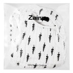 Zainpe 6Pcs Snap Muslin Cotton Bibs - Image 7