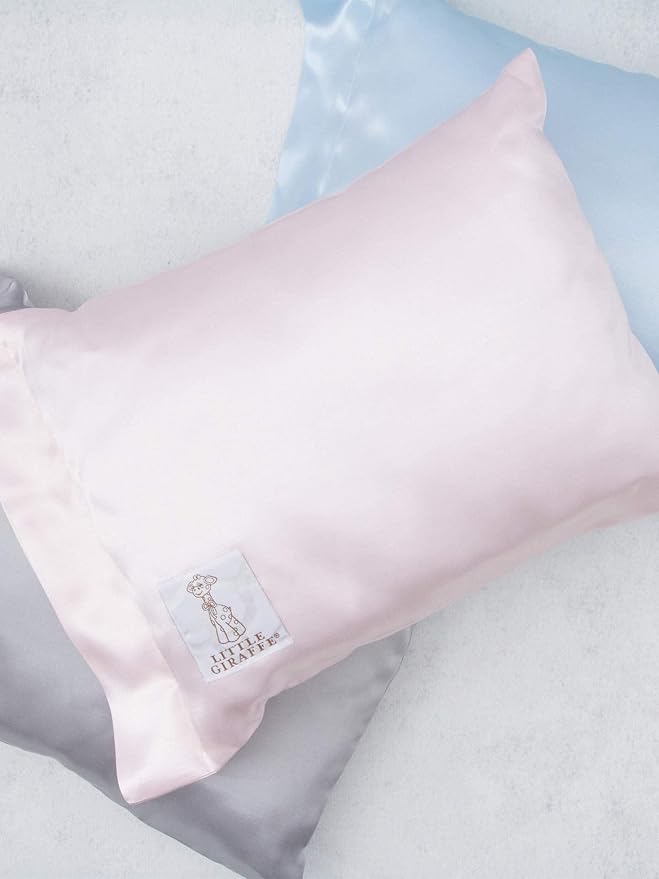 Little Giraffe Satin Decor Pillow - Image 3