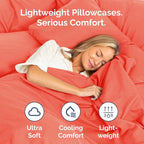 Queen Pillow Cases Set of 2 - Image 3