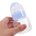 Kisangel Mini Baby Bottles 3pcs Baby Bottle Plastic Travel Food Feeder - Image 3