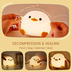 Duck Lamp, Cute Pea Duck Night Light, 2 Levels Dimmable Ducky Night Lamp - Image 5