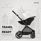 Cybex EOS 5-in-1 Travel System Stroller + Lightweight Aton G Infant Car Seat - Image 4