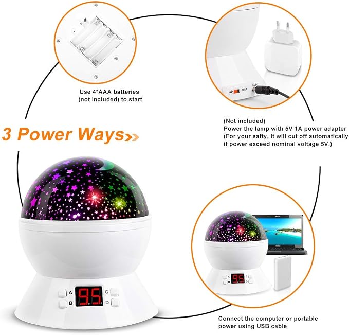 Star Night Light Projector for Kids - Image 6