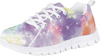 MARSVOVO First Shoes for Walking Boy Girl Athletic Lightweight Flexible Lace-up - Image 3