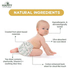 Happy Little Camper Ultra-Absorbent Natural Baby Diapers Size 3 - Image 5