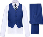 Boys' Formal Suit Set Slim Fit Kids Formal Suits Toddler Tuxedo Wedding Prom - Image 2