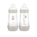 MAM Easy Start Anti-Colic Baby Bottle 9 oz, Medium Flow, Breastfeeding-Like by MAMBabyUSA