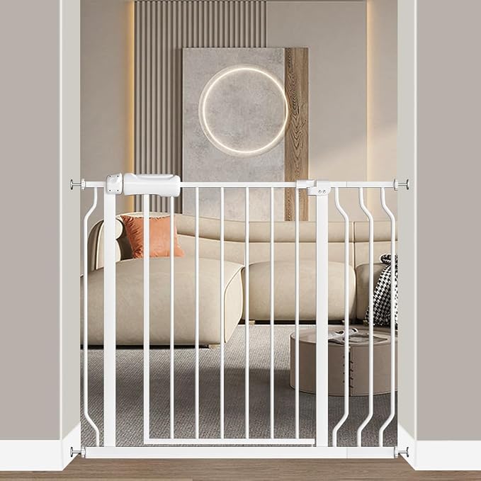 Fairy Baby 4.72in Extensions for Walk Through Baby Gate Auto Close White Child - Image 4