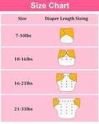 babygoal Cloth Diaper Covers 6 Pack - Image 6
