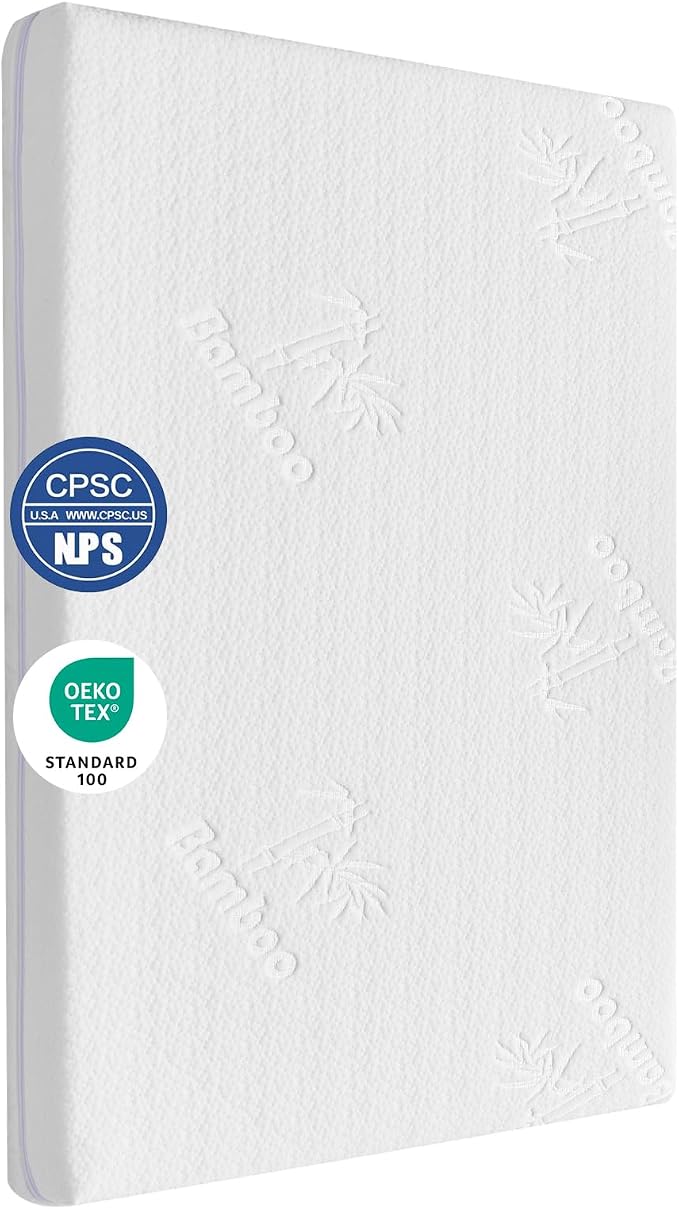 32x18 Bassinet Mattress for Ingenuity: 2" Thick Dual Sided Gel Memory Foam by Unknown