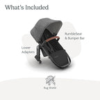 UPPAbaby RumbleSeat V3 Second Lower Seat - Image 2