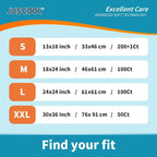 JUS COOL Baby Disposable Changing Pads, 13”x 18” Underpads Portable Diaper - Image 6