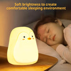 Tremdwoto Night Light for Kids, Penguin Silicone Nightlight Lamp, 7 Color - Image 7