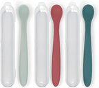 3-Piece Silicone Baby Feeding Spoons by Unknown