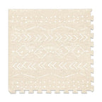 Lillefolk Baby Play Mat for Floor – 6x6ft Beige | Soft Non Toxic Premium EVA - Image 4