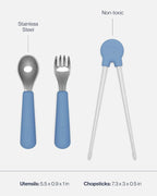 Lalo Big Bites Kids Dinnerware Full Set - Image 5