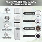 MILK & WATER All in One Baby Bottle & Baby Formula Dispenser On The Go - Image 7