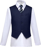 Visaccy Boys Suits Slim Fit Dress Clothes Ring Bearer Outfit - Image 3
