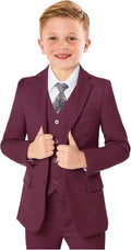Boys’ Formal Suit 5 Piece Set, Toddler Tuxedos by KEYWANTS