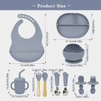 Silicone Baby Feeding Set - Image 6