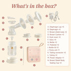 Snow Bear Electric Breast Pump, 4 Pumping Modes & 9 Intensity Levels, Portable - Image 8