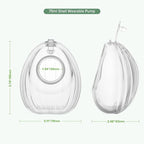 haakaa Shell Breast Pump, Wearable Manual Breast Pump - Image 7