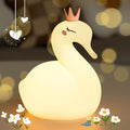 Silicone Night Light for Kids – Rechargeable Tap Control Lamp by COSTECH
