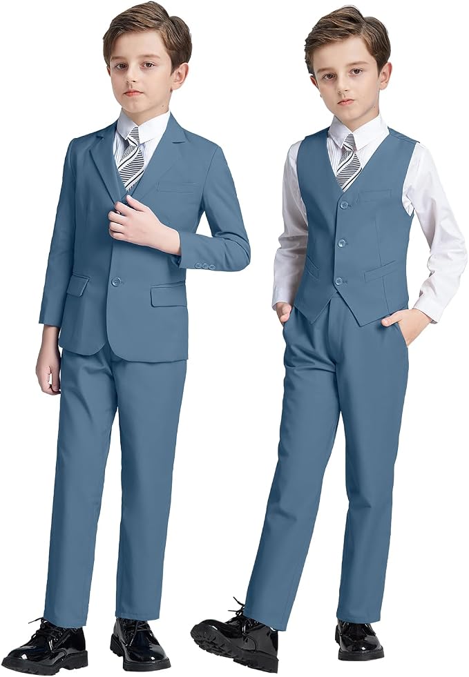 Boys' 5 Piece Formal Suit Set - Image 3