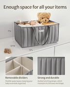 Blissful Diary Baby Diaper Caddy Organizer, Stylish Storage Basket - Image 3