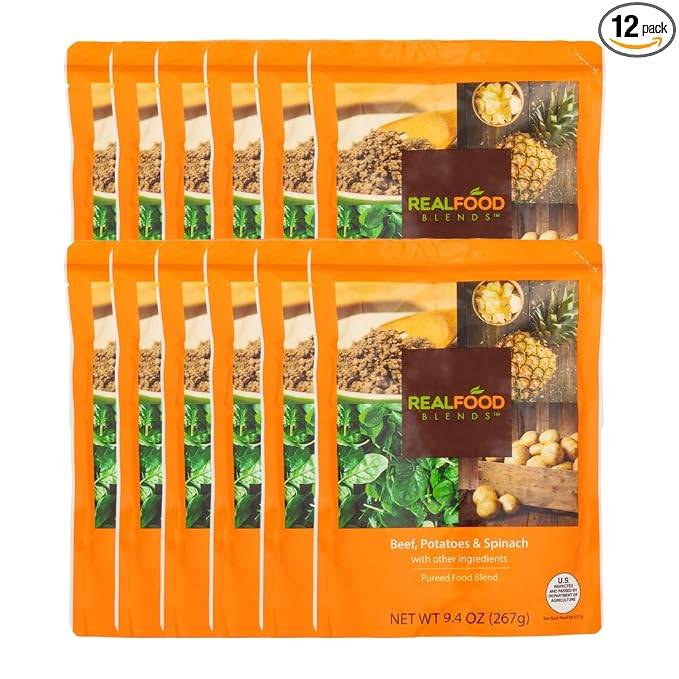 Real Food Blends Beef, Potatoes & Spinach by REALFOODBLENDS
