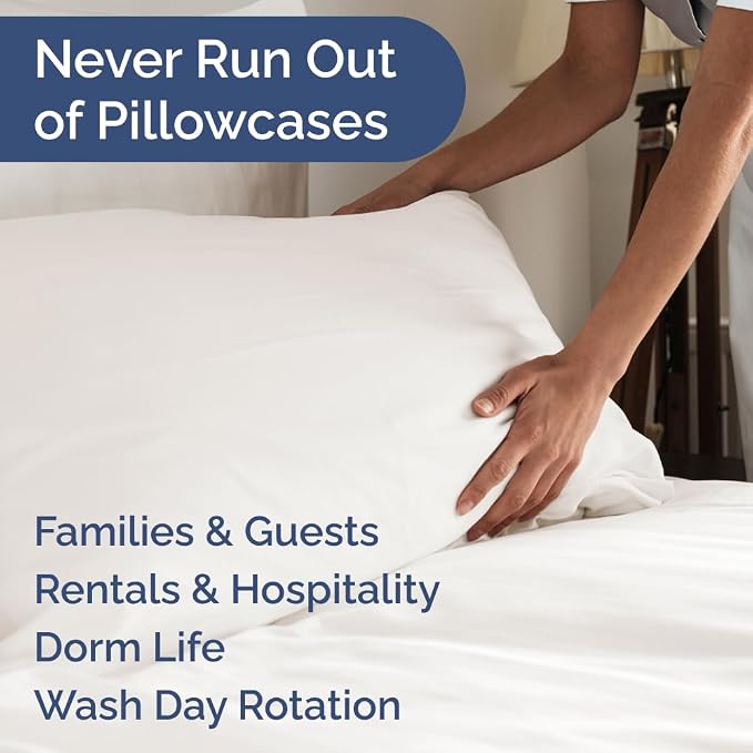 Queen Pillow Cases Set of 6 - Image 5
