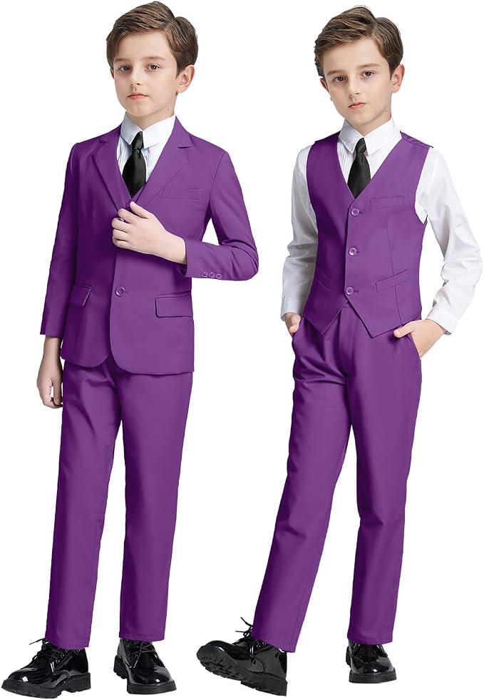 Boys' 5 Piece Formal Suit Set - Image 3