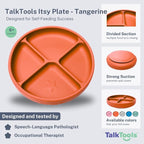 TalkTools Itsy Plate Must-Have Silicone Baby Plates - Image 3