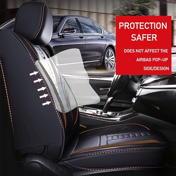 Auto Front Seat Covers fir for Suzuki 1999-2025 95% Models, 3D Front Split - Image 6