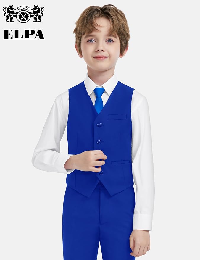 ELPA ELPA Boys' Formal Suit Set, - Image 5