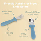 Toddler Utensils, 6 Pack kids Silverware Set - Image 4