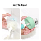 Yooforea Silicone Coated Glass Baby Bottle, 2M+ Medium Flow Nipple I Anti-Colic - Image 8