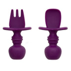 Bumkins Baby Utensils Set, Chewtensils Silicone Spoons by Bumkins