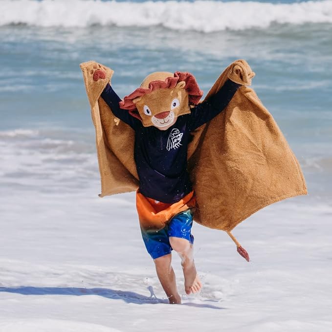 Hooded Baby Towel for Kids 2-8 | Large 100% Cotton Baby Towel for Girls or Boys - Image 3