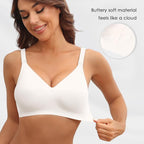 As Fairy Seamless Nursing Bras for Breastfeeding Soft Wireless Sleep Maternity - Image 2